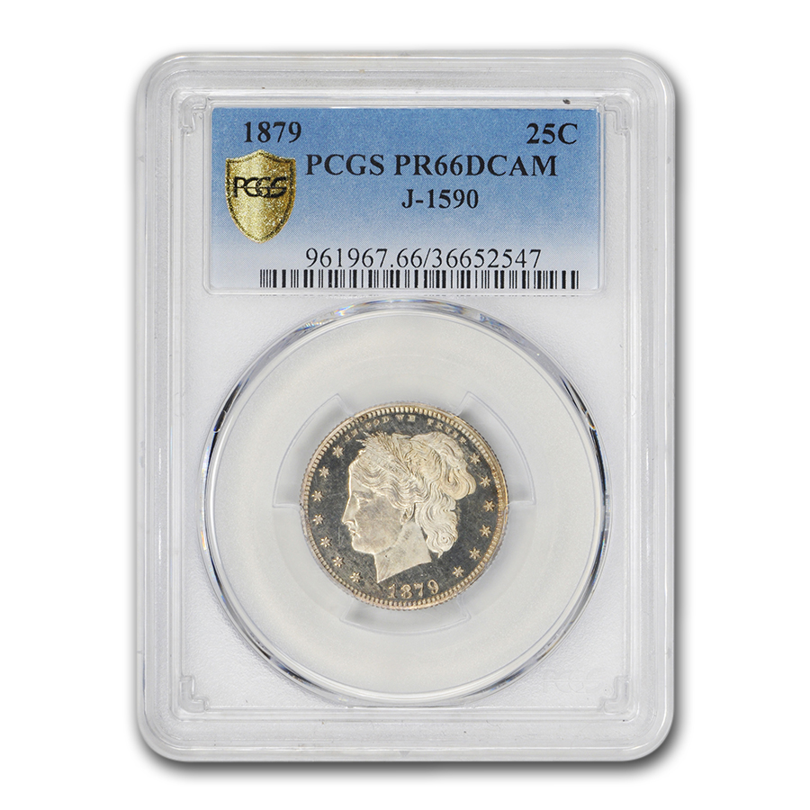 Buy 1879 Washlady 25c Pattern PR-66 DCAM PCGS (J-1590)