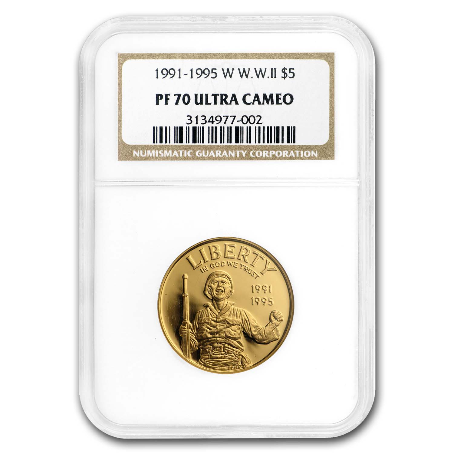 Buy U.S. Mint Gold $5 Commem MS & PF-70 NGC/PCGS
