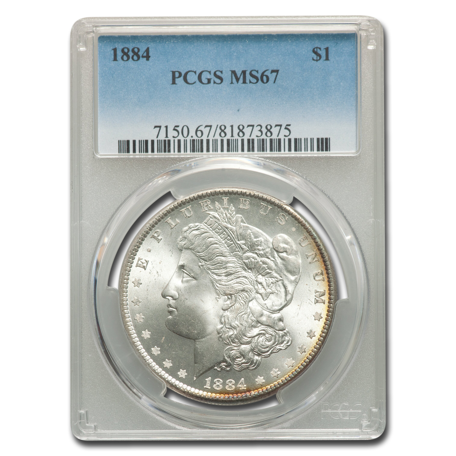 Buy 1884 Morgan Dollar MS-67 PCGS