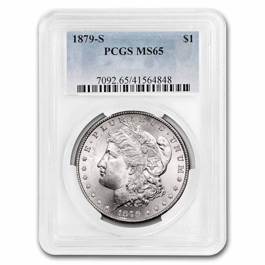 Buy 1879-S Morgan Dollar MS-65 PCGS