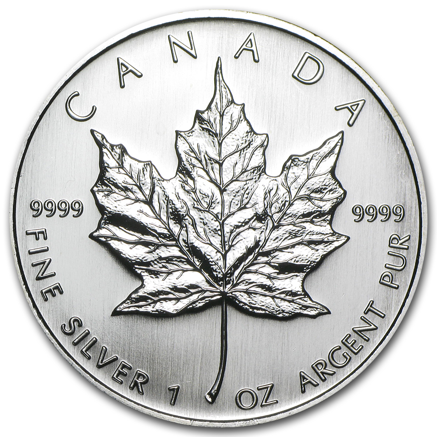 Buy 2007 Canada 1 oz Silver Maple Leaf BU