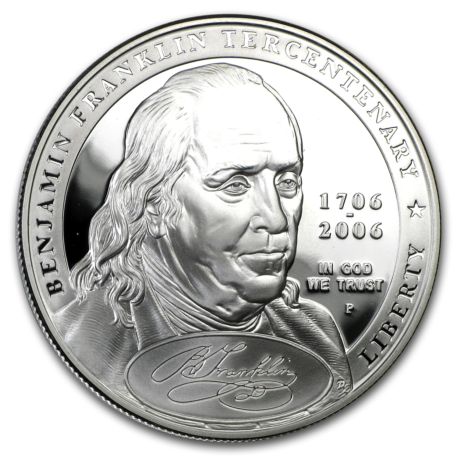 Buy 2006-P Ben Franklin Founding Father $1 Silver Commem Prf (w/Box)