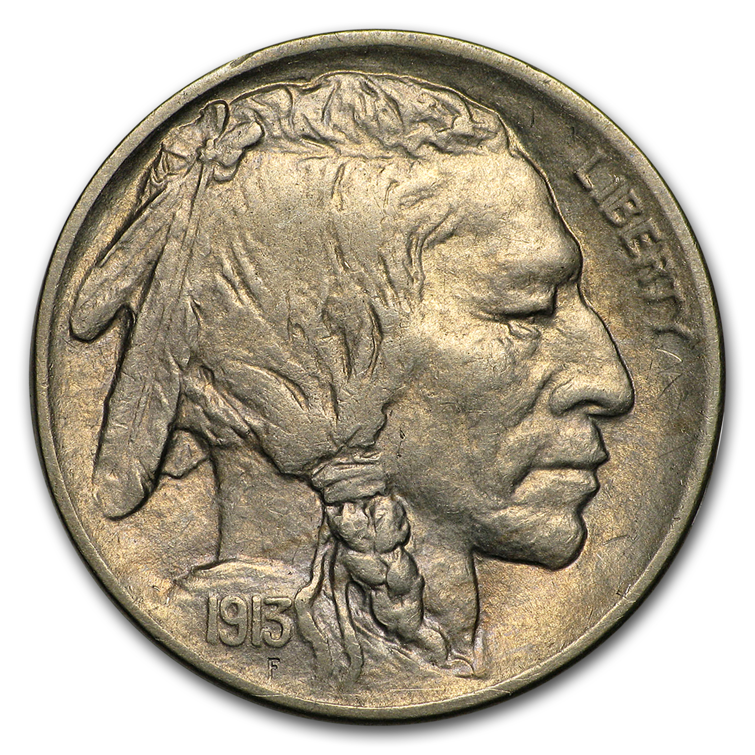 Buy 1913-D Type-I Buffalo Nickel AU