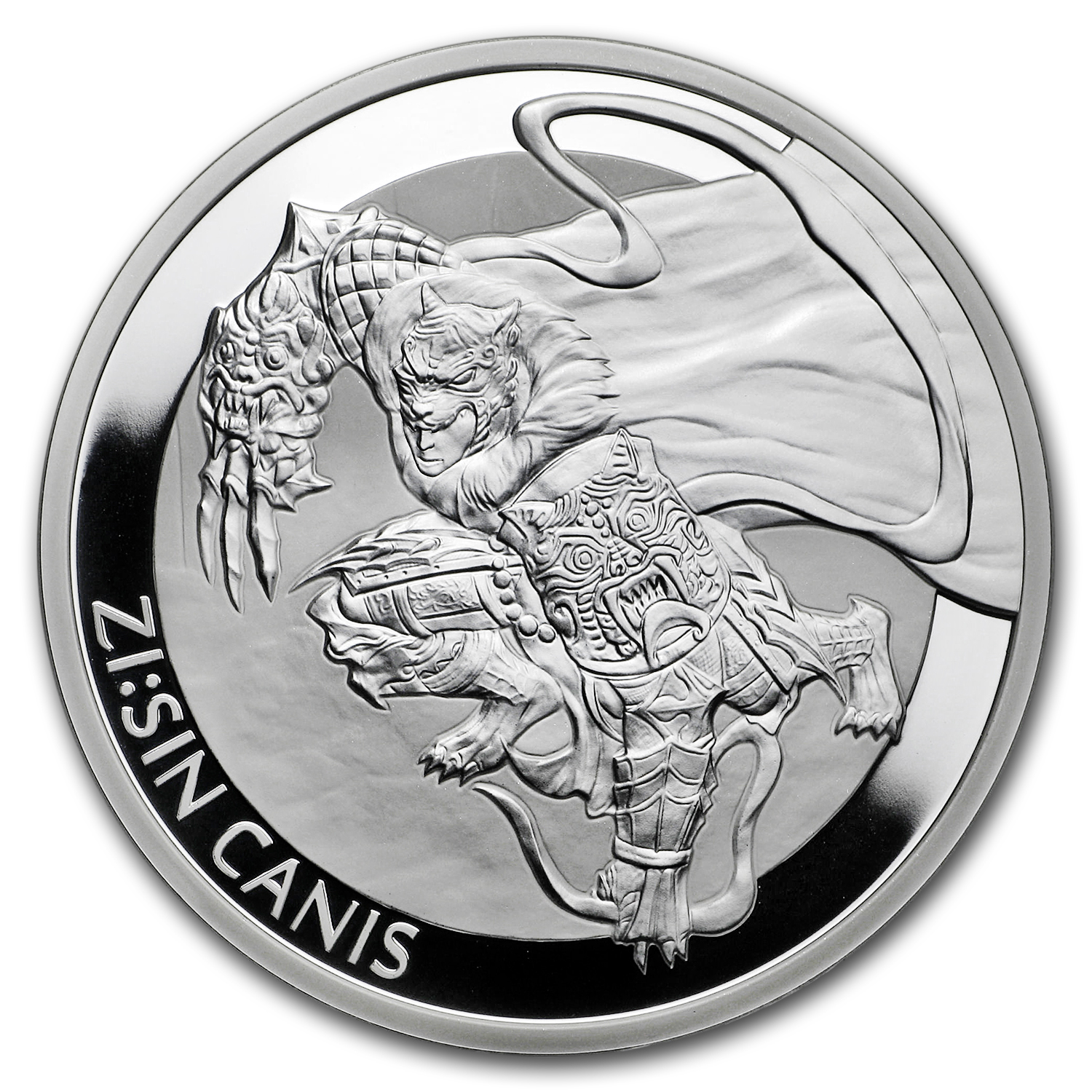 Buy 2018 South Korea 1 oz Silver ZI:SIN Canis Proof