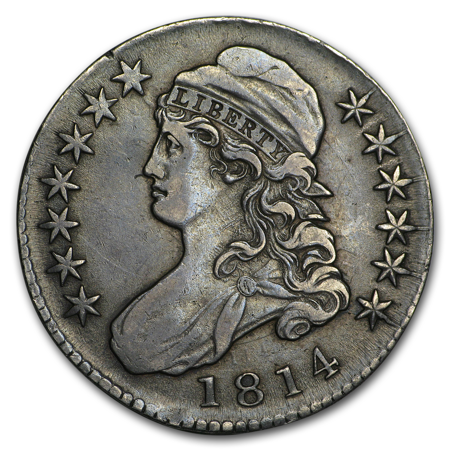 Buy 1814 Bust Half Dollar XF