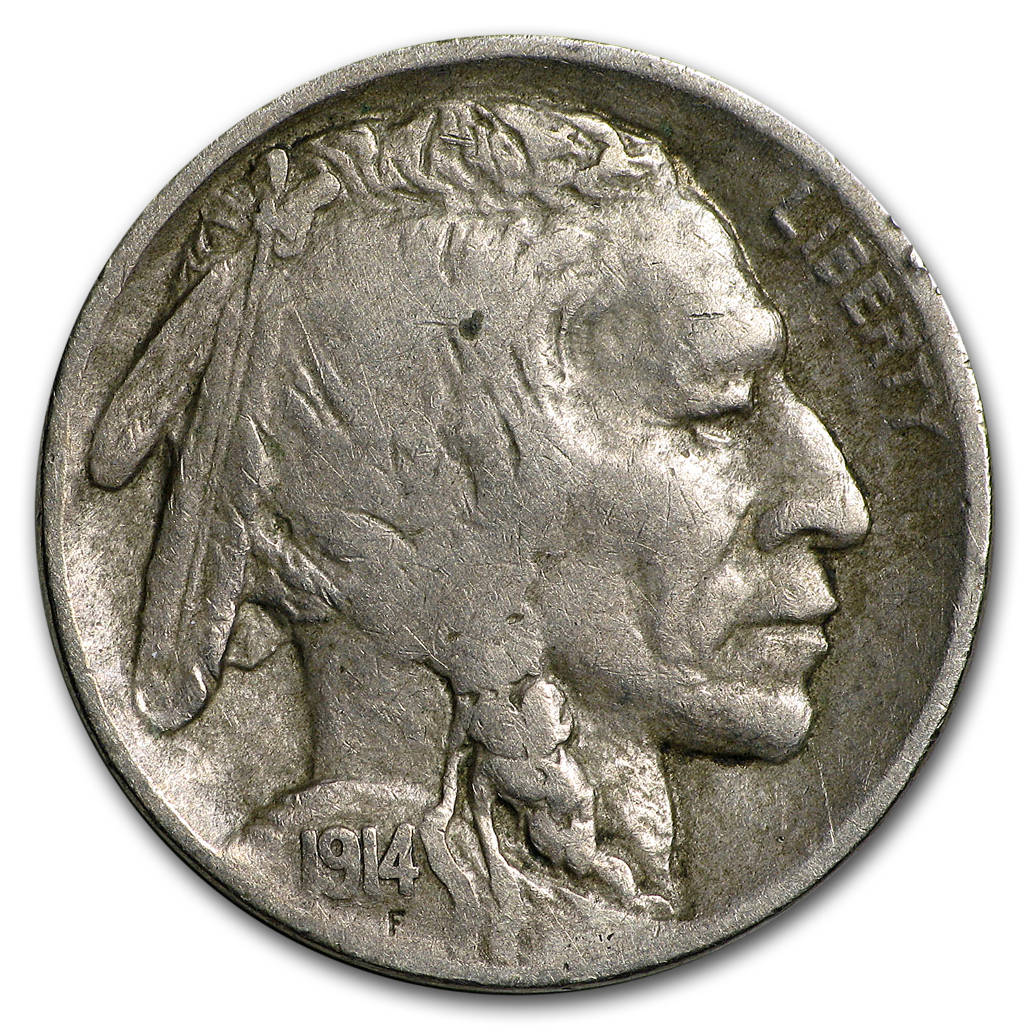 Buy 1914-S Buffalo Nickel Fine