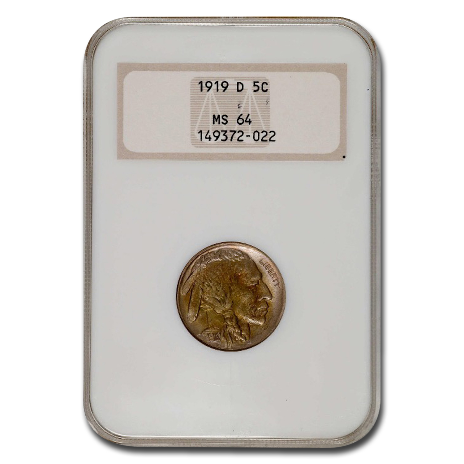 Buy 1919-D Buffalo Nickel MS-64 NGC
