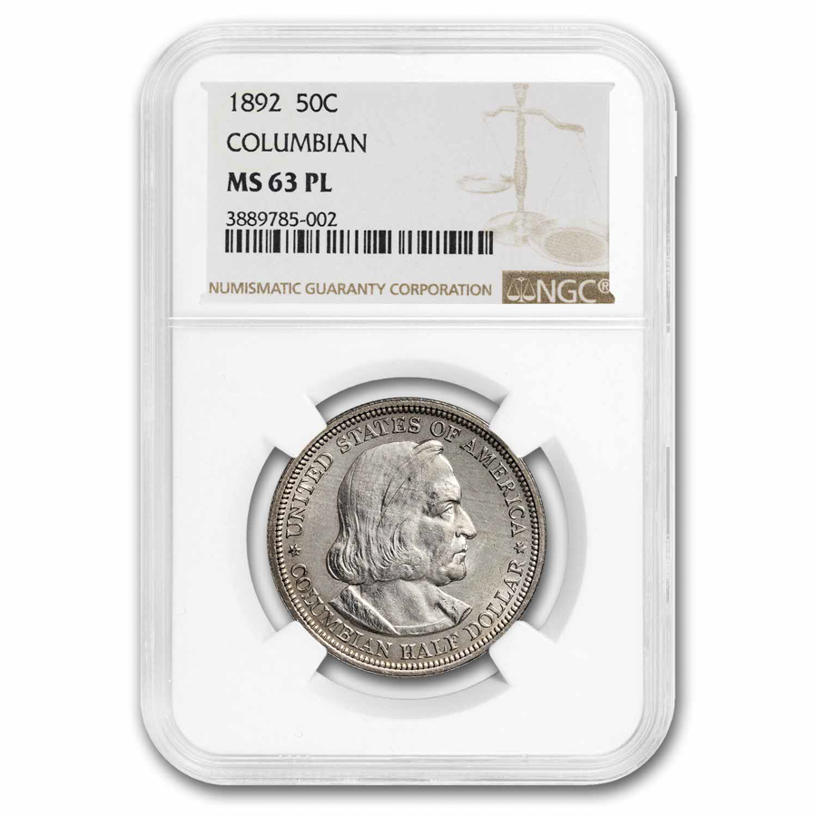 Buy 1892 Columbian Expo Half Dollar MS-63 NGC (PL)