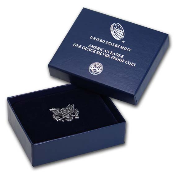 Buy OGP Box & COA - 2019-W 1 oz Proof Silver American Eagle