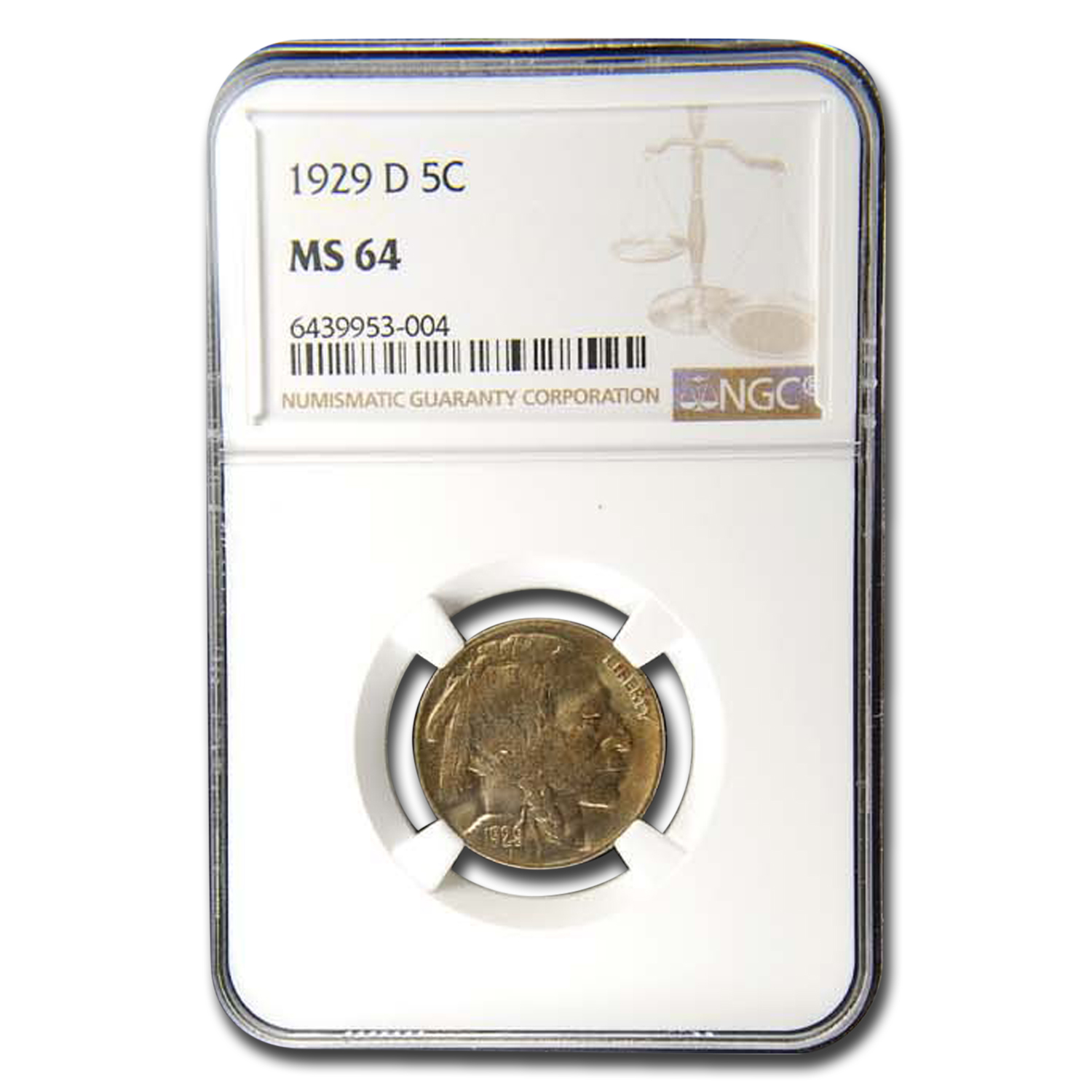Buy 1929-D Buffalo Nickel MS-64 NGC