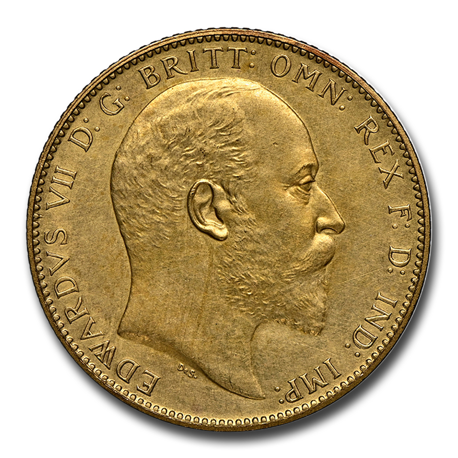 Buy 1902 Great Britain Gold Sovereign King Edward VII PR-62 NGC