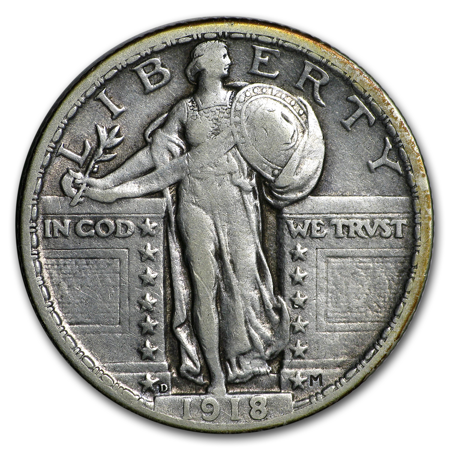 Buy 1918-D Standing Liberty Quarter VF