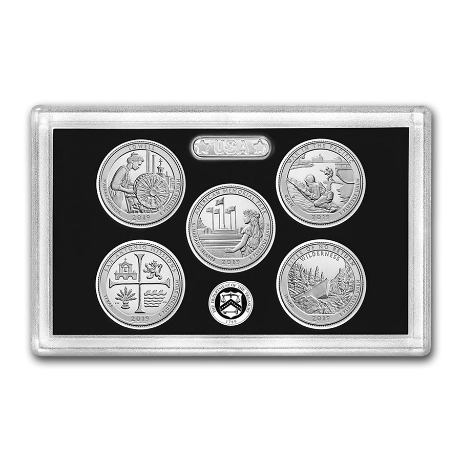 Buy 2019 America the Beautiful Quarters Silver Proof Set