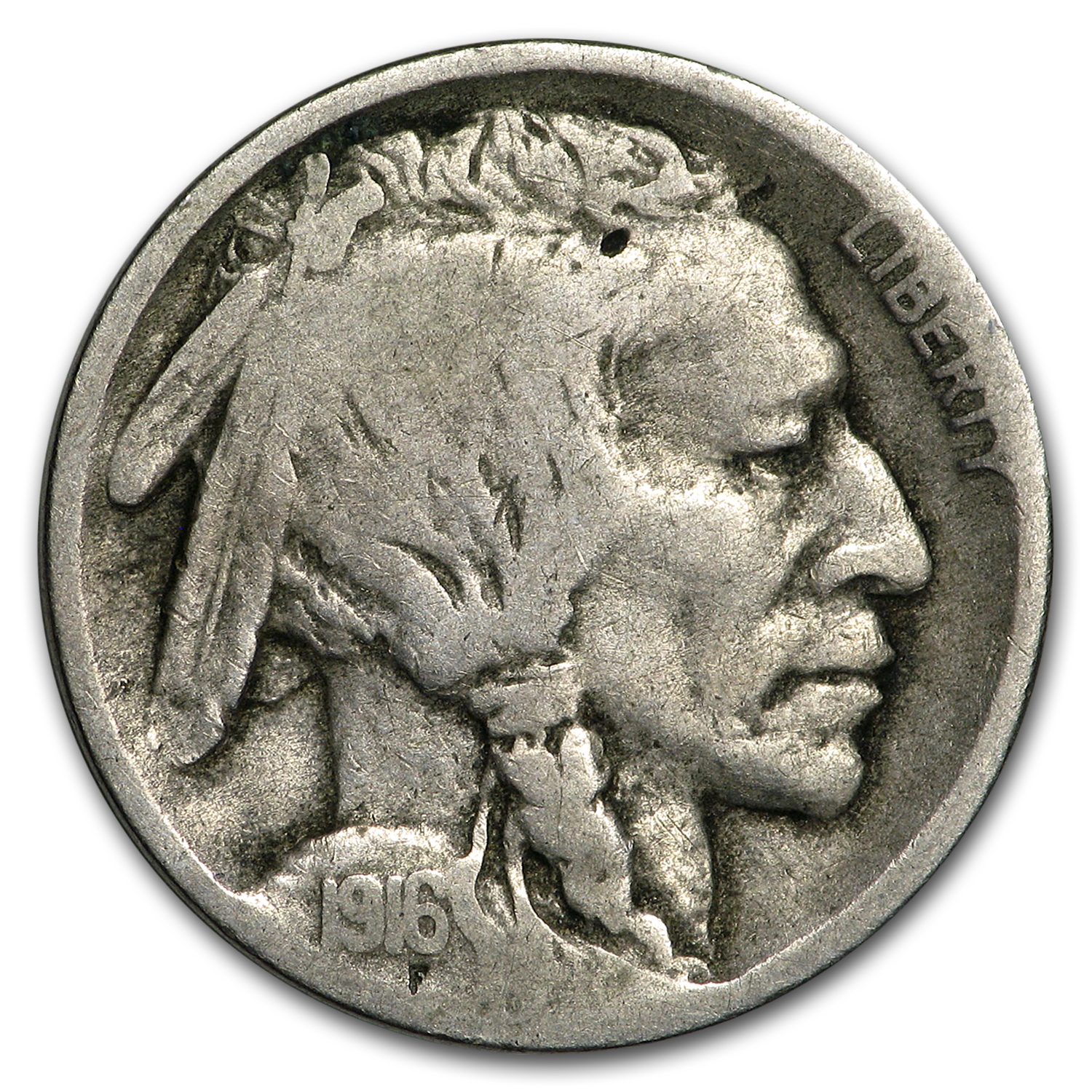 Buy 1916-D Buffalo Nickel VG