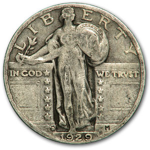 Buy 1929-D Standing Liberty Quarter Fine