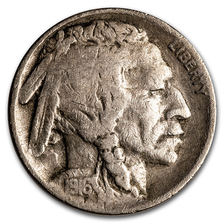 Buy 1916-S Buffalo Nickel VG