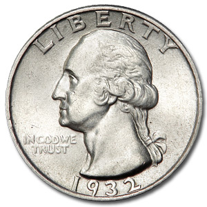 Buy 1932 Washington Quarter AU