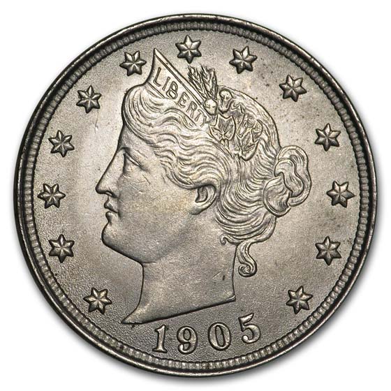 Buy 1905 Liberty Head V Nickel BU - Click Image to Close