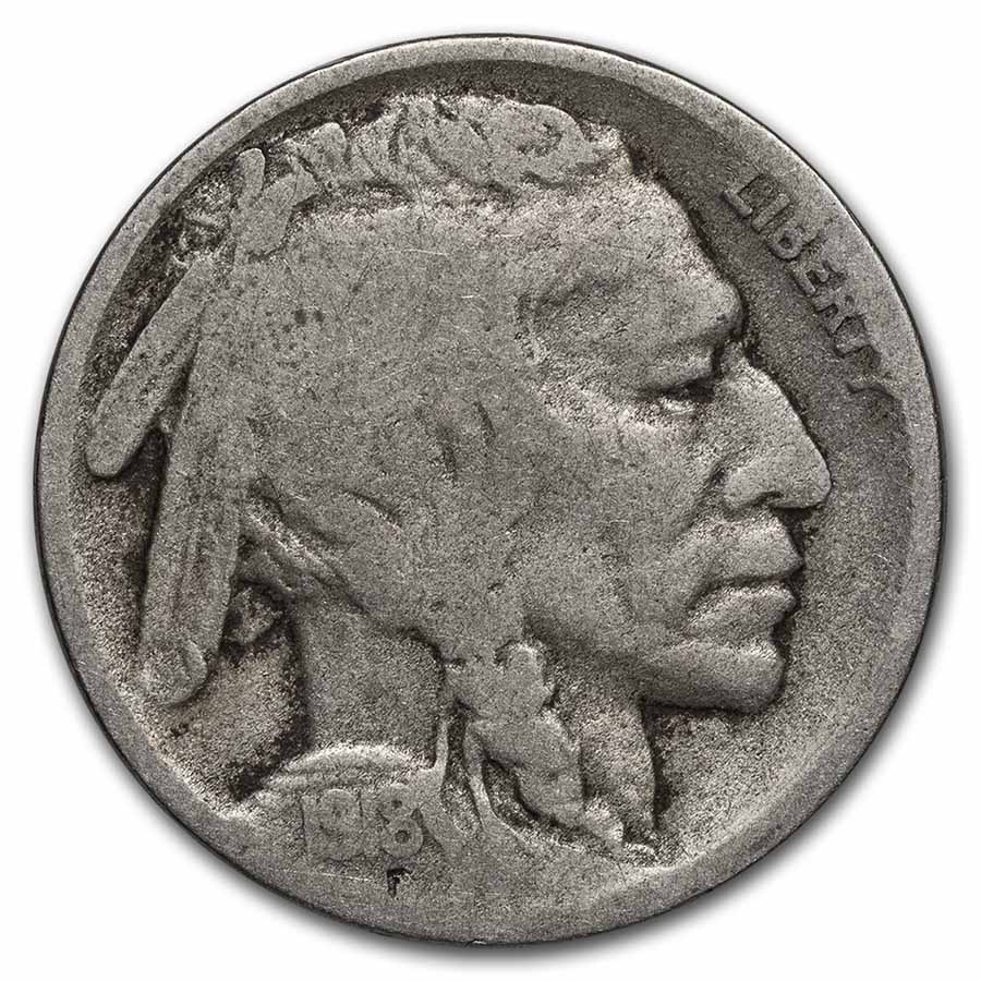 Buy 1918-D Buffalo Nickel Good