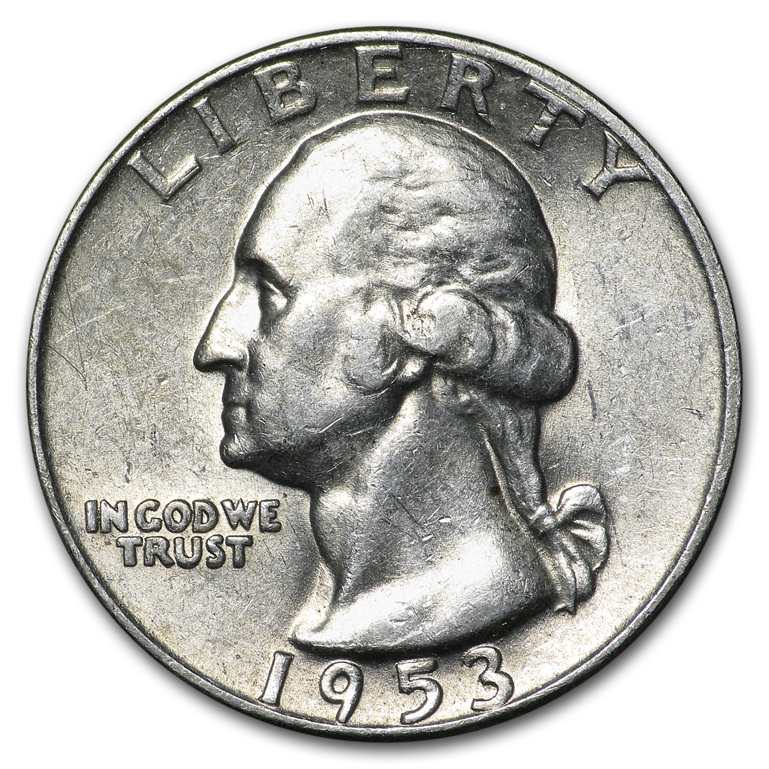 Buy 1953-D Washington Quarter AU