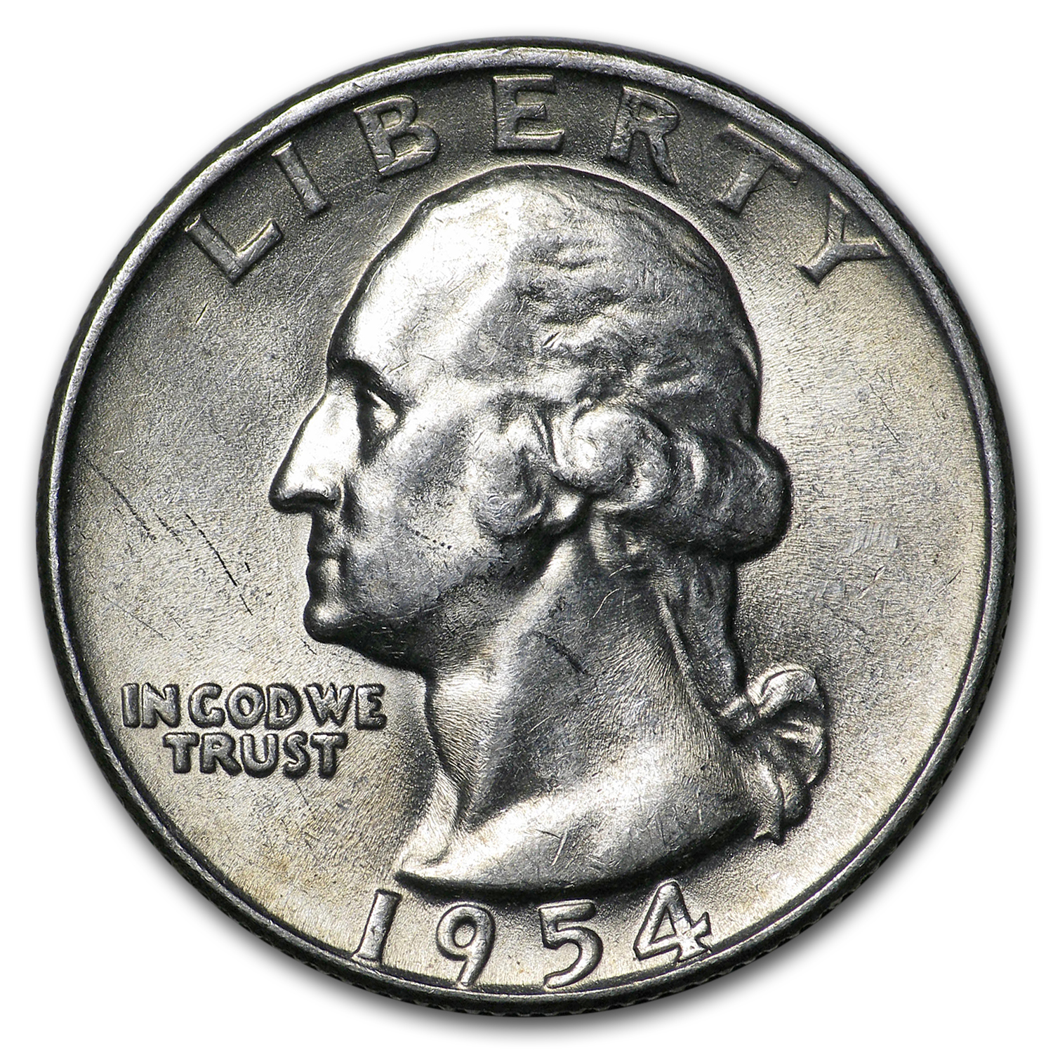 Buy 1954-D Washington Quarter AU