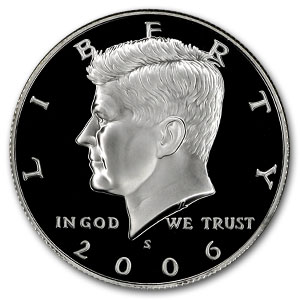 Buy 2006-S Silver Kennedy Half Dollar Gem Proof