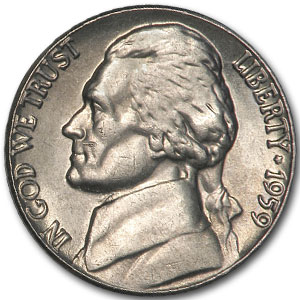 Buy 1959 Jefferson Nickel BU