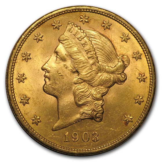 Buy 1903 $20 Liberty Gold Double Eagle AU
