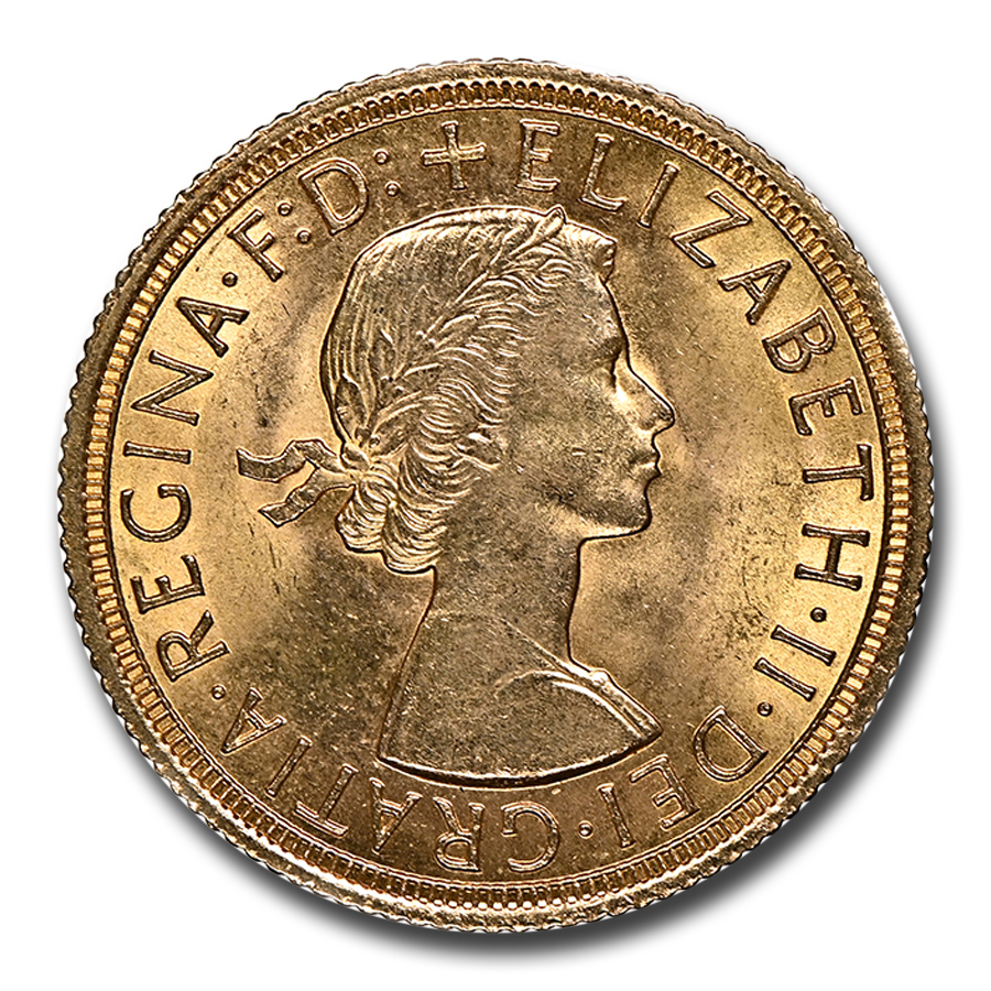 Buy 1963 Great Britain Gold Sovereign Elizabeth II MS-64 NGC