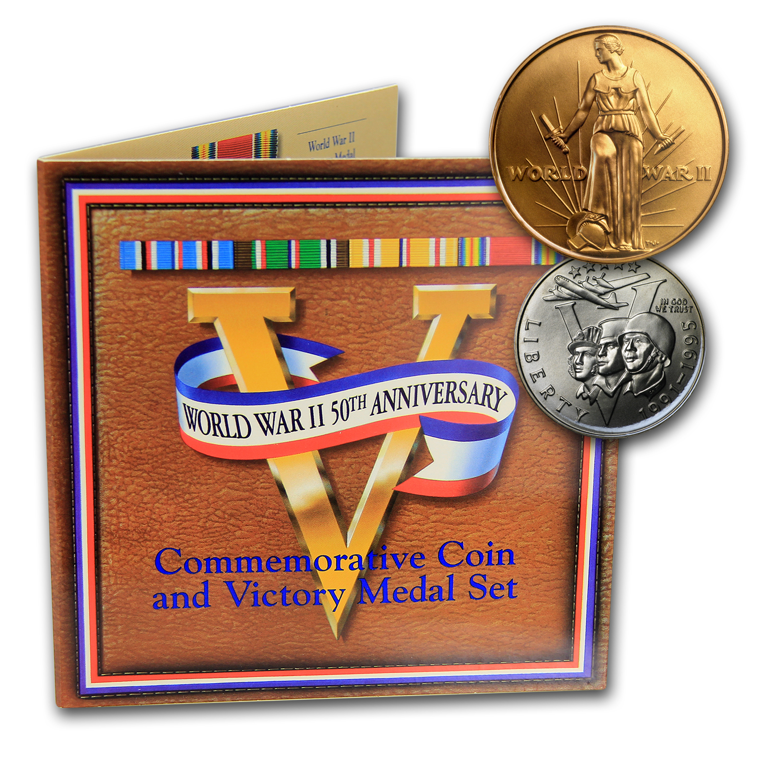 Buy 1993-P World War II 1/2 Dollar Clad Commem Set