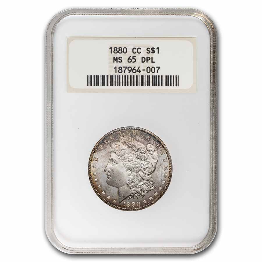 Buy 1880-CC Morgan Dollar MS-65 DPL NGC (Old NGC Holder)