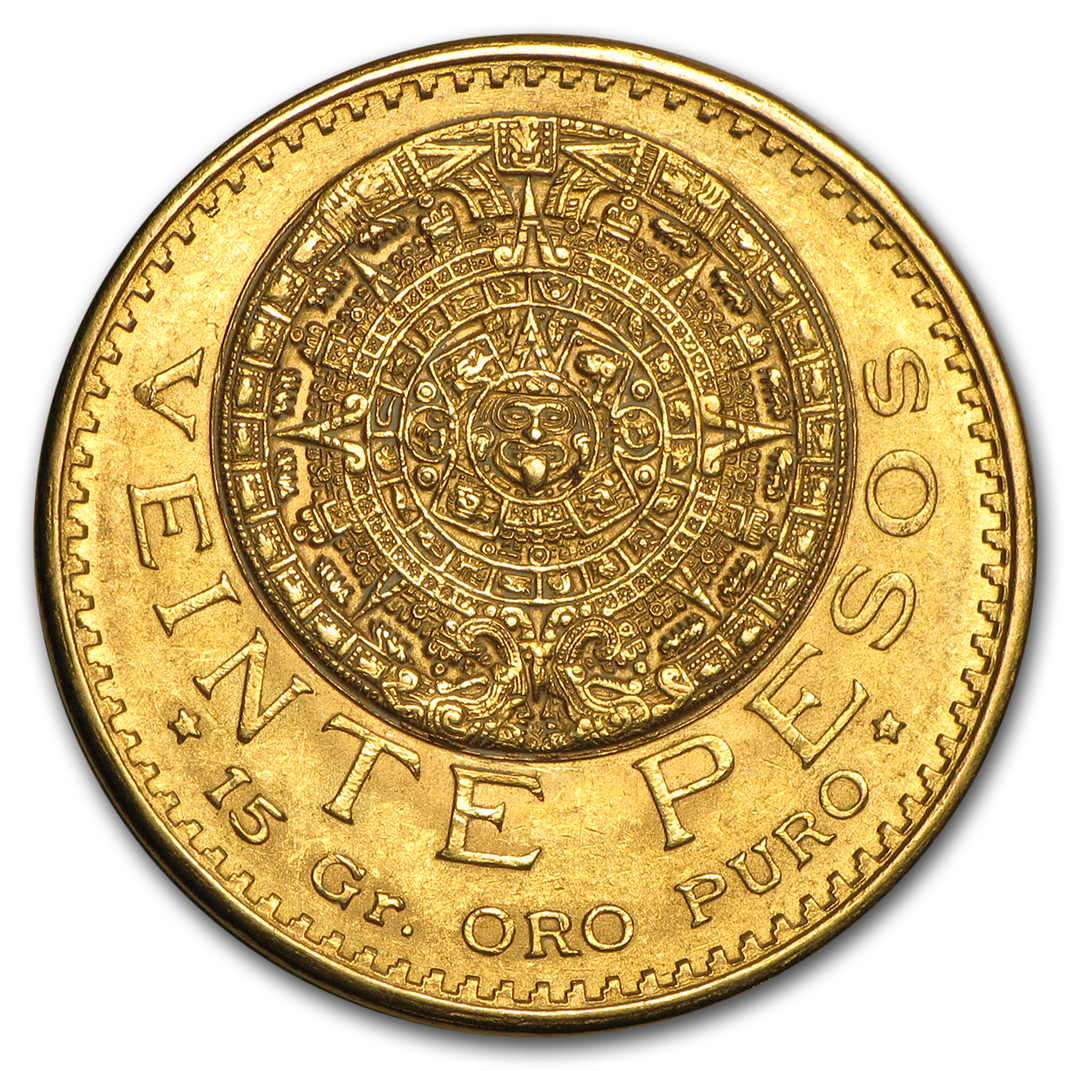 Buy 1917 Mexico Gold 20 Pesos BU
