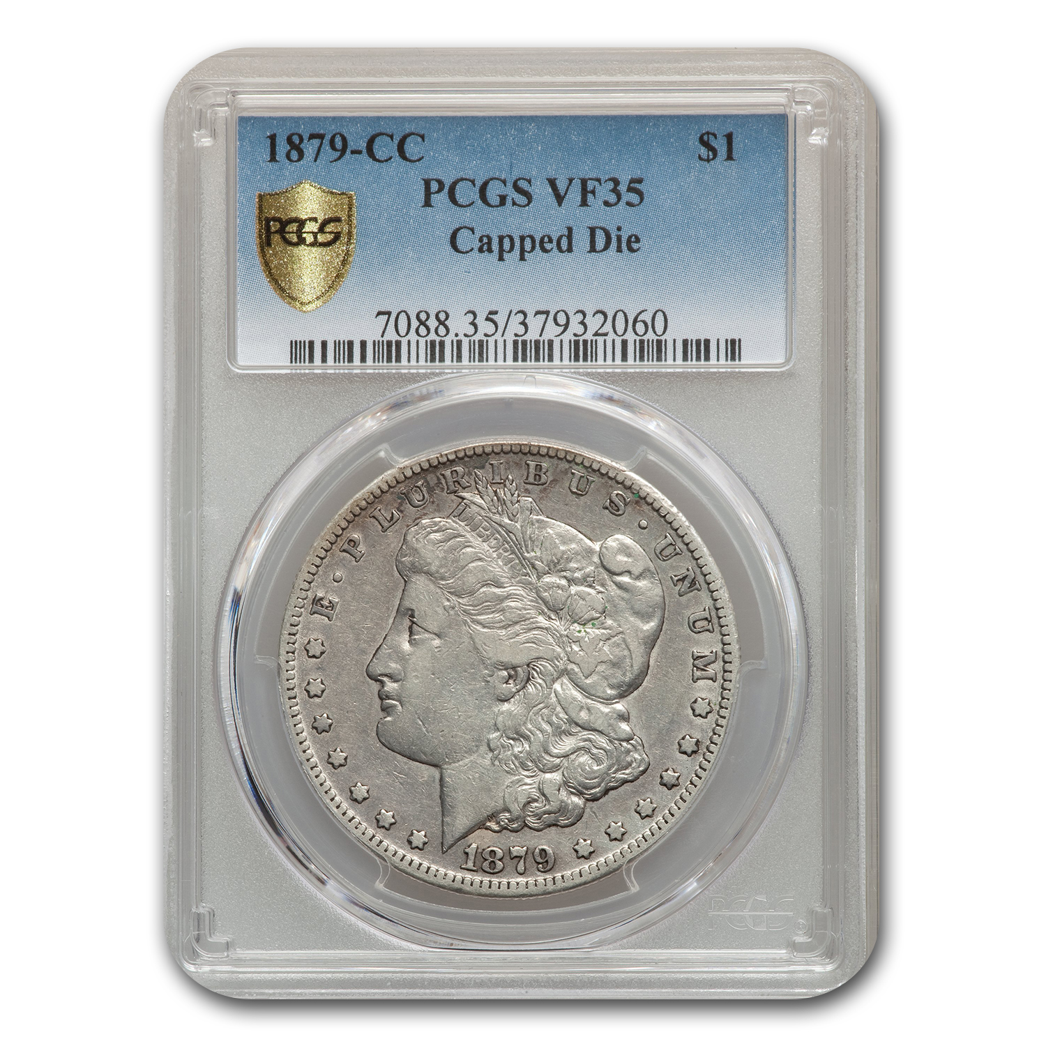 Buy 1879-CC Morgan Dollar VF-35 PCGS (Capped Die)