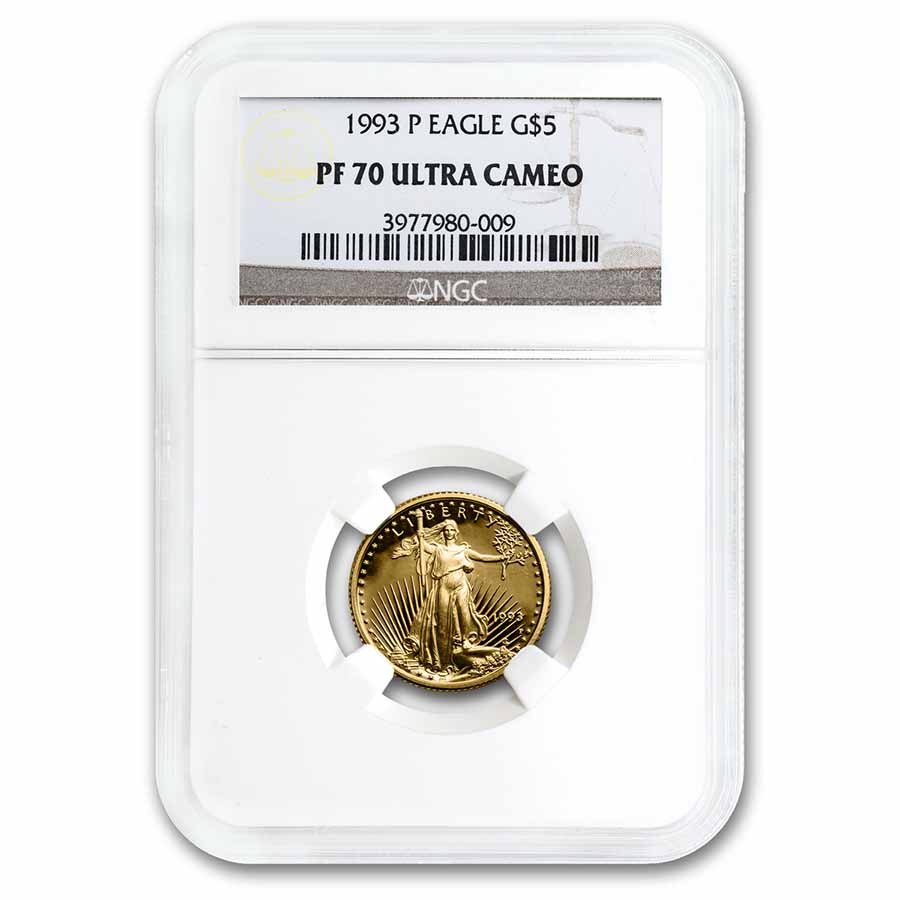 Buy 1993-P 1/10 oz Proof American Gold Eagle PF-70 UCAM NGC