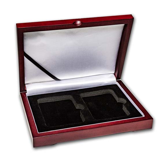 Buy Wooden Slab Storage Box - Two Slab (Sedona Red)