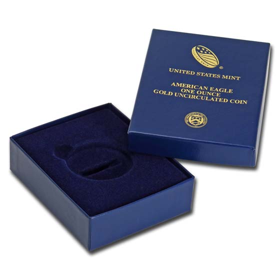 Buy OGP Box & COA - 2017-W 1 oz Burnished Gold Eagle