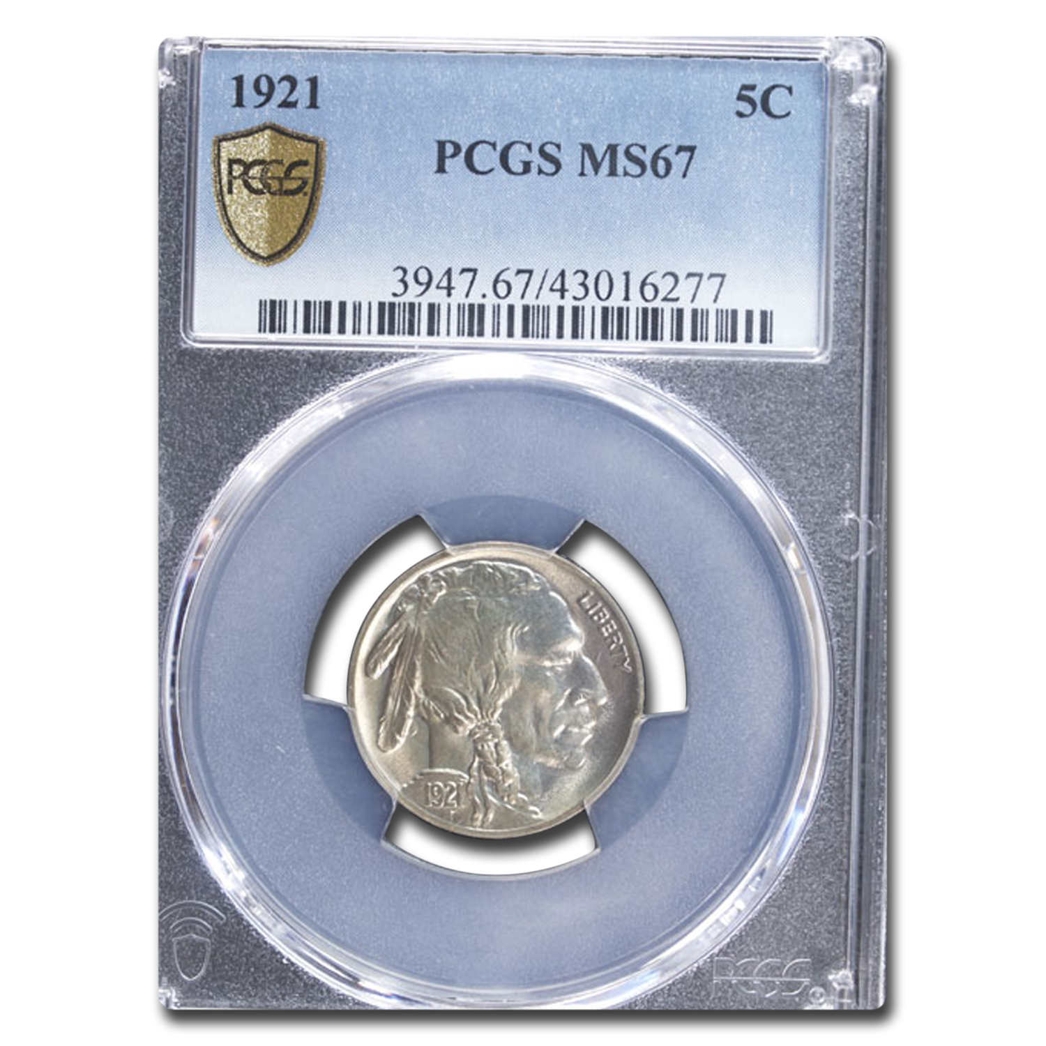 Buy 1921 Buffalo Nickel MS-67 PCGS