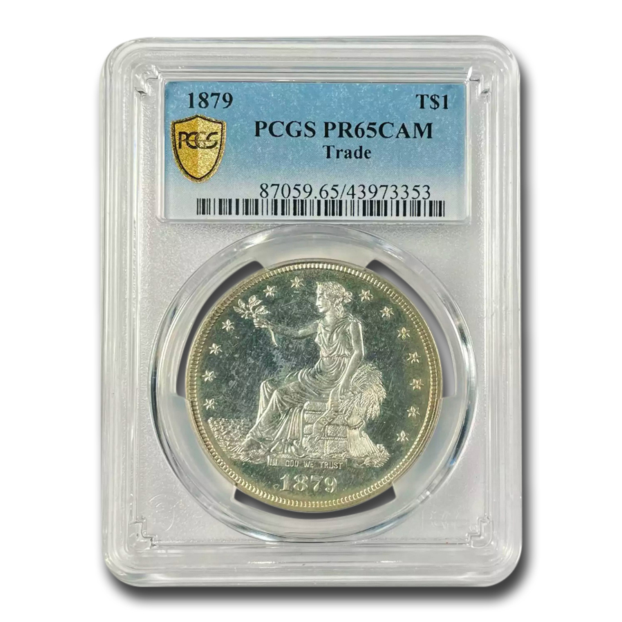 Buy 1879 Trade Dollar PR-65 Cameo PCGS