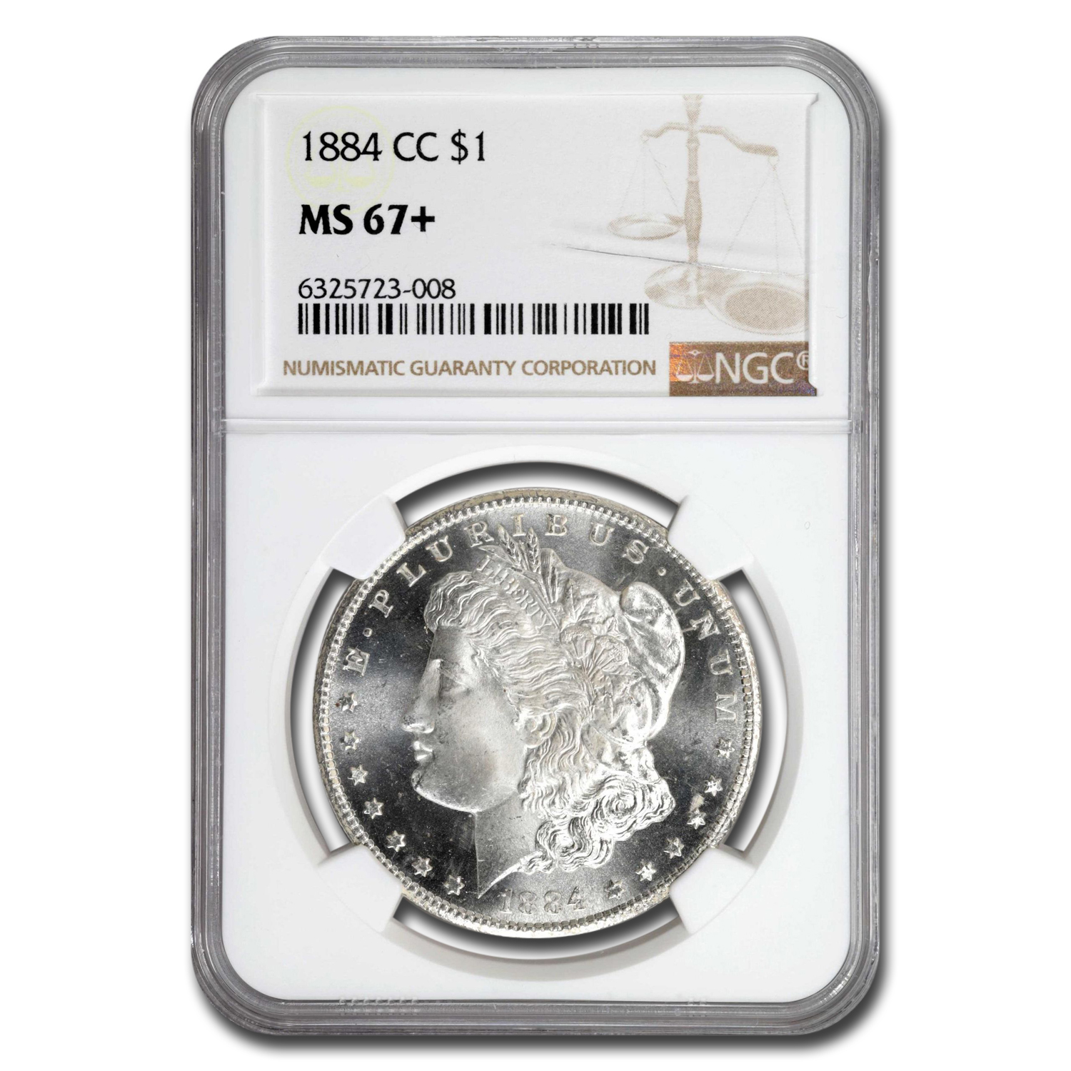 Buy 1884-CC Morgan Dollar MS-67+ NGC