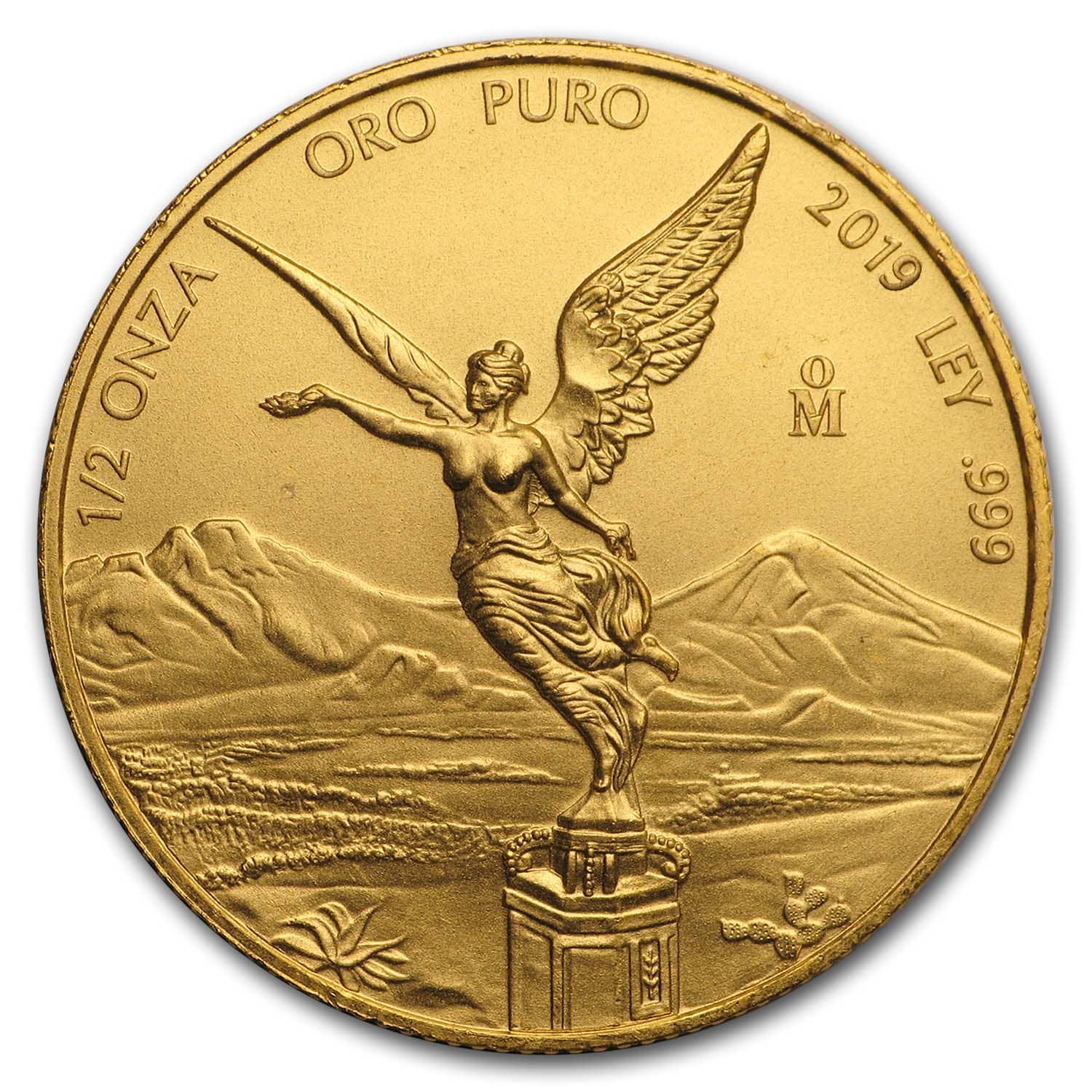 Buy 2019 Mexico 1/2 oz Gold Libertad BU