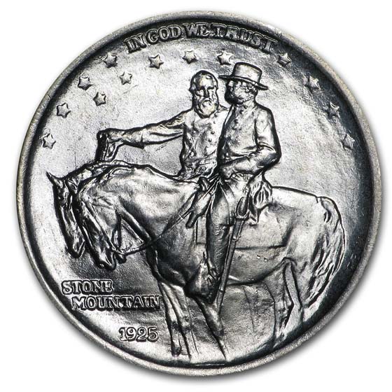 Buy 1925 Stone Mountain Half Dollar Commem BU (Double Die Obverse)