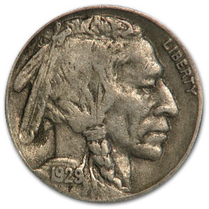 Buy 1929-S Buffalo Nickel VF