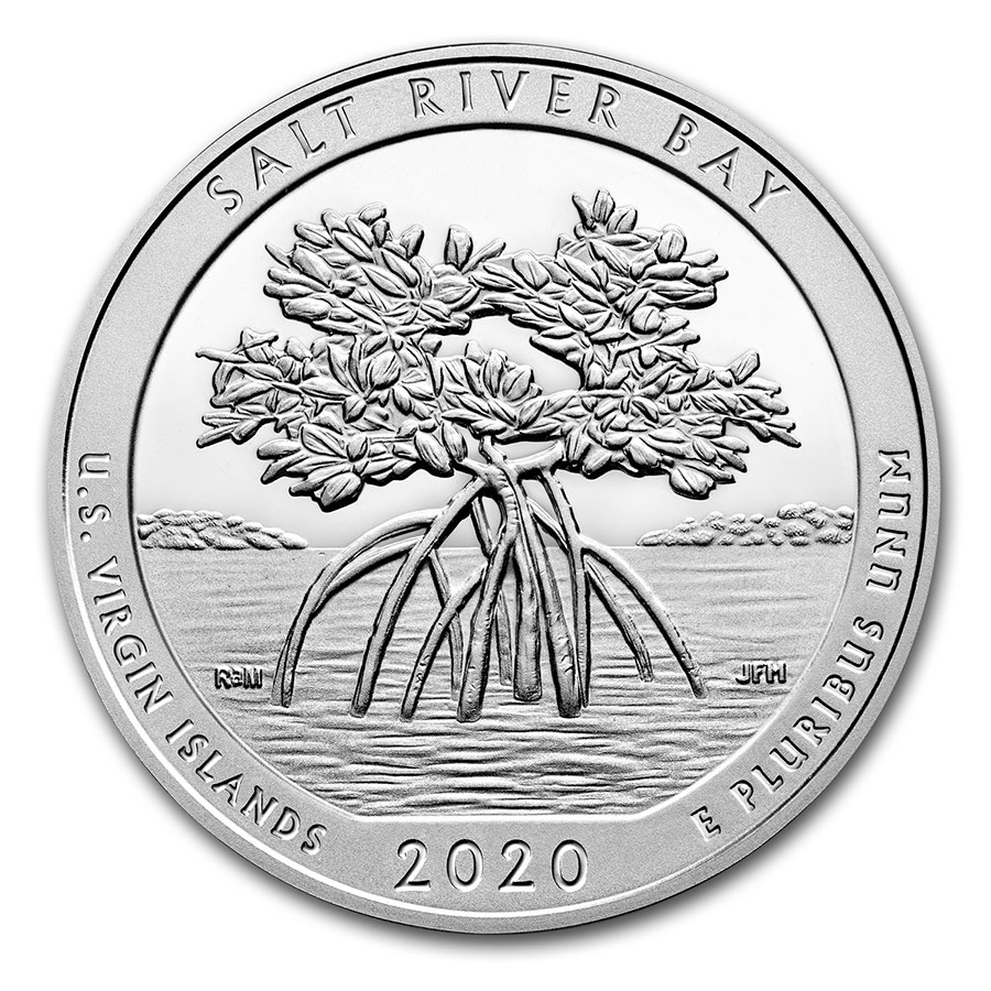 Buy 2020 5 oz Silver ATB Salt River Bay, U.S. Virgin Islands - Click Image to Close