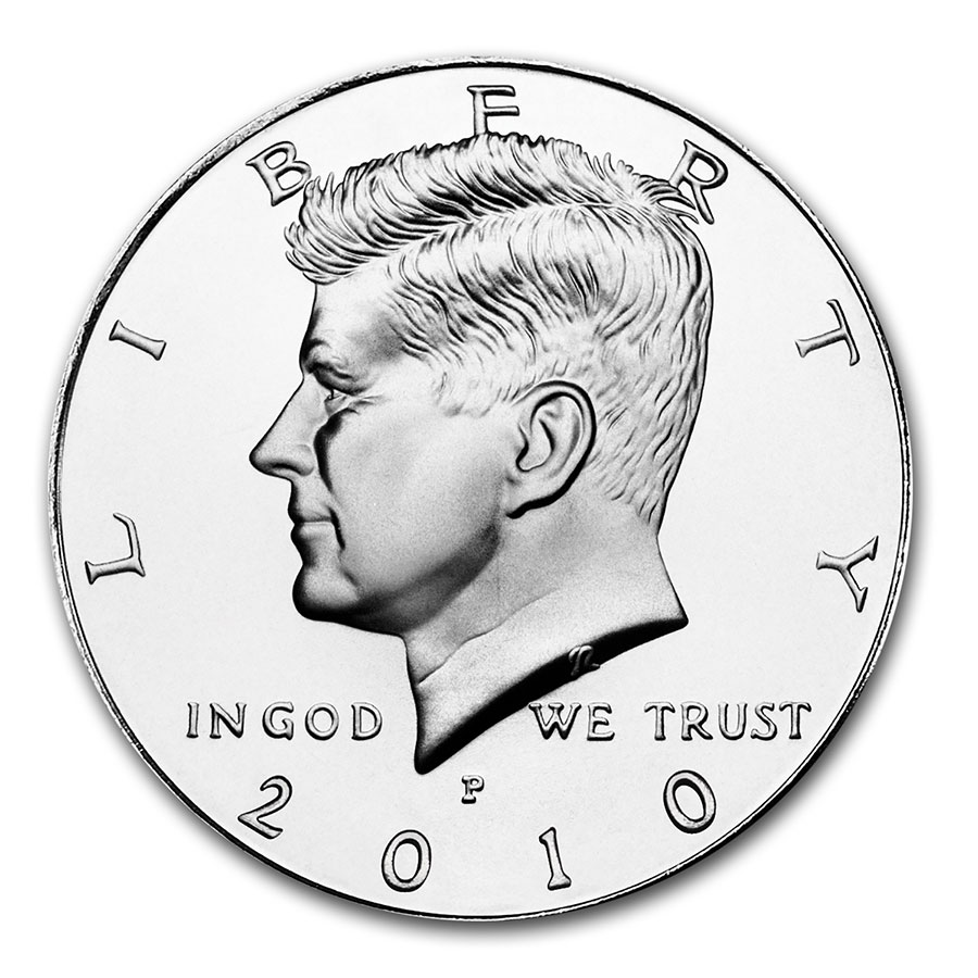 Buy 2010-P Kennedy Half Dollar BU - Click Image to Close