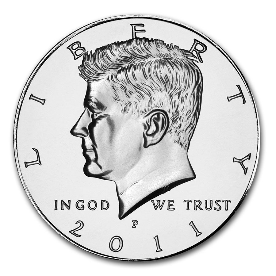 Buy 2011-P Kennedy Half Dollar BU