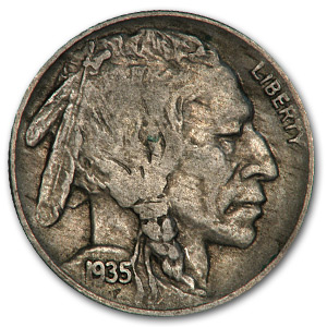 Buy 1935-D Buffalo Nickel VF