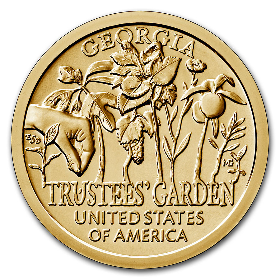 Buy 2019-P American Innovation $1 Trustees' Garden BU (GA)