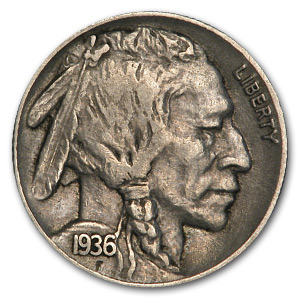 Buy 1936 Buffalo Nickel XF