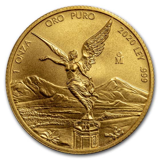 Buy 2020 Mexico 1 oz Gold Libertad BU - Click Image to Close