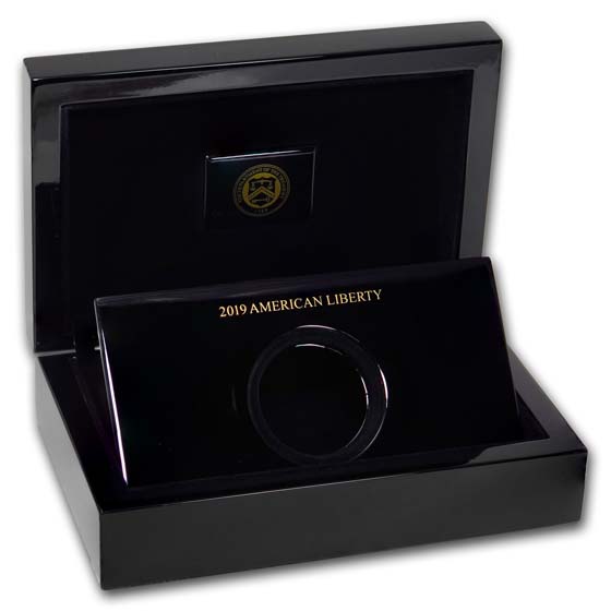 Buy OGP Box & COA - 2019-W High Relief American Liberty Gold Coin - Click Image to Close
